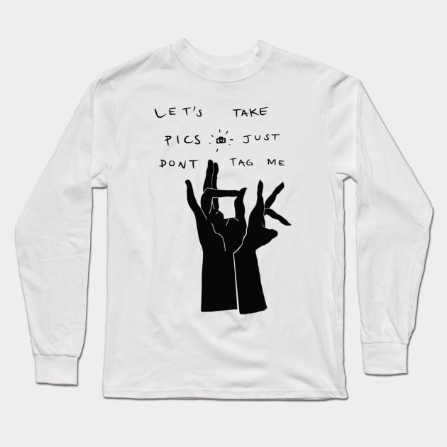 Edgy slogan that boosts your self confidence Long Sleeve T-Shirt by RockPaperScissors